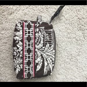 Imperial Toile Vera Bradley small cosmetic bag